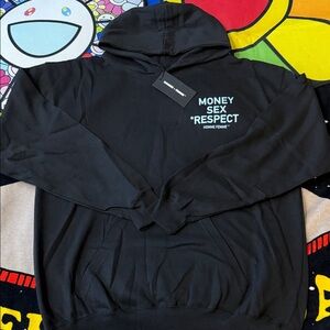 Homme Femme Money Sex Respect Hoddie